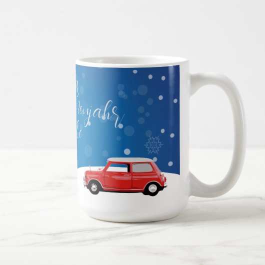 Mini Cooper Tasse Neujahr Koffiemok (Rechts)