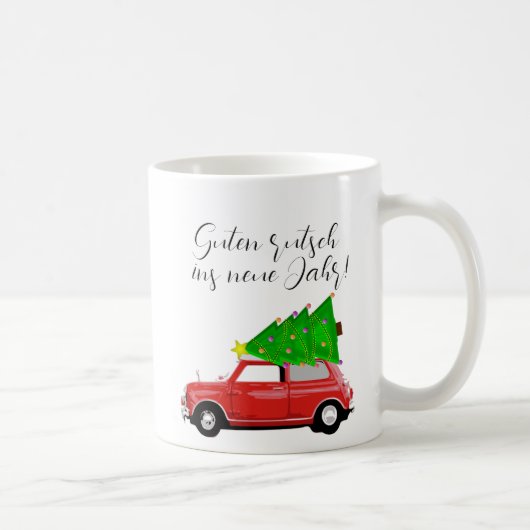 Mini Cooper Tasse Silvester Koffiemok (Rechts)