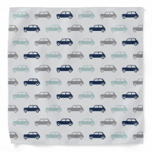 Mini Coopers on Go - Blauw & grijs