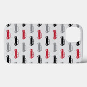 Mini Coopers on Go - Rood en zwart Case-Mate iPhone Case (Achterkant (horizontaal))