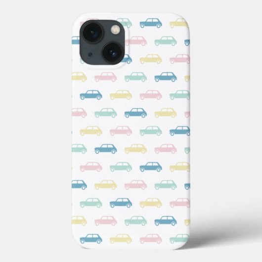 Mini Coopers onderweg - Pastel Case-Mate iPhone Case (Achterkant)