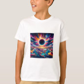 Mini Cosmic Explorer: T-shirt van Kinderen (Voorkant)