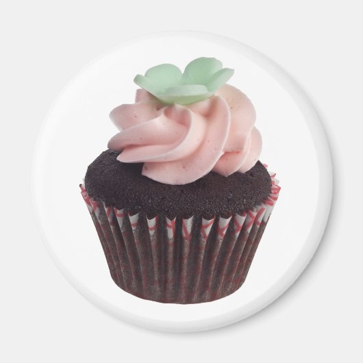 Mini cupcake magneet (Voorkant)