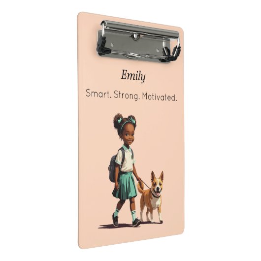 Mini Custom School Clipboard Mini Klembord (Schuin)