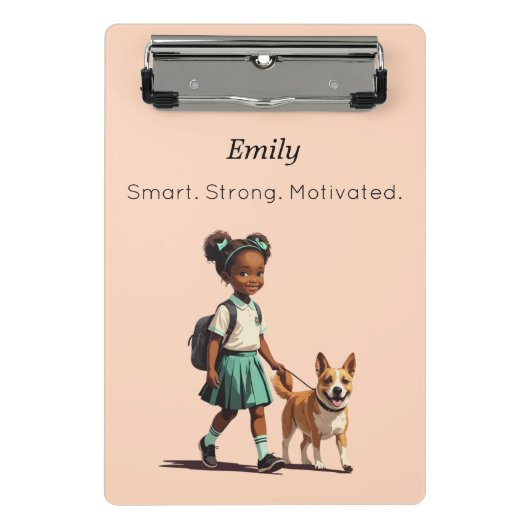 Mini Custom School Clipboard Mini Klembord (Voorkant)