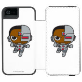 Mini Cyborg Incipio iPhone Portemonnee Hoesje (Agenda Open)