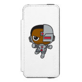 Mini Cyborg Incipio iPhone Portemonnee Hoesje (Voorkant Agenda)