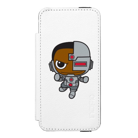 Mini Cyborg Incipio iPhone Portemonnee Hoesje (Voorkant Agenda)