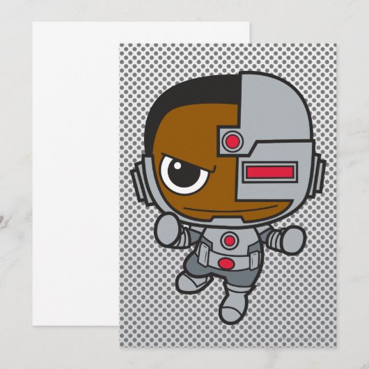 Mini Cyborg Kaart (Voorkant / Achterkant)