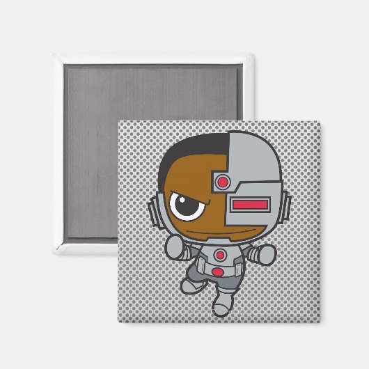 Mini Cyborg Magneet (Voorkant / Achterkant)