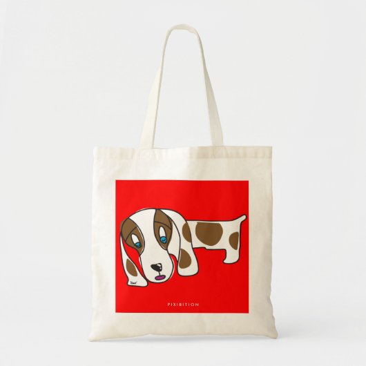 Mini Dachshund Budget Tas (Voorkant)