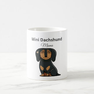 Mini Dachshund Mama Mok Dog Moeder Cadeau