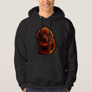 Mini Dachshund Puppy Hoodie