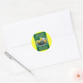 Mini Daffodils Happy Easter Sticker (Envelop)