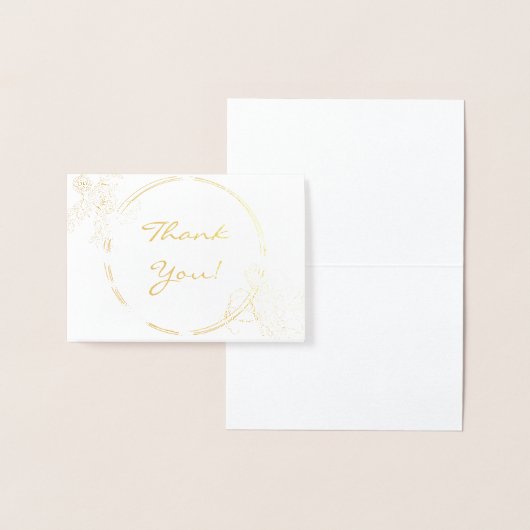 Mini Dank u Folie Kaart (Display)