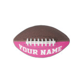 Mini DARK PINK EN WHITE, speciaal Football (Voorkant)