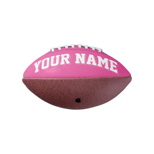 Mini DARK PINK EN WHITE, speciaal Football (Gedraaid 270)