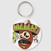 Mini de heer Bean Sleutelhanger (Voorkant)