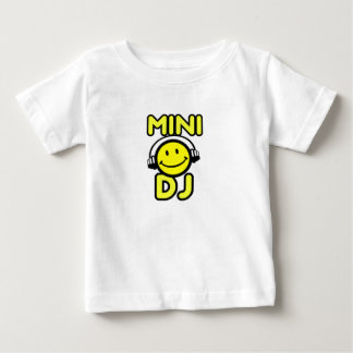 Mini DJ Djay smiley baby kinder t-shirt