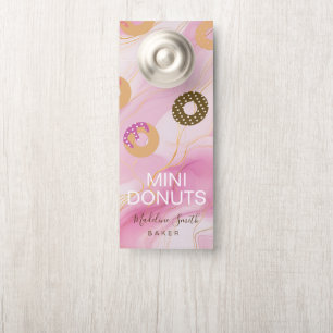 Mini Donuts Bakker Bakkerij Thuisgemaakte Traktati Deurhanger