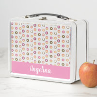 Mini Donuts Mix Patroon Kleurrijk Naam