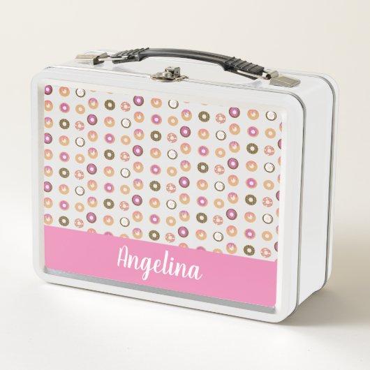 Mini Donuts Mix Pattern Colorful Name (Voorkant)