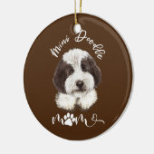 Mini Doodle Ma Moederdag Goldendole Mama Keramisch Ornament (Links)