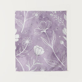 Mini Droombloem Wandtapijt – 86 cm x 102 cm Wandkleed