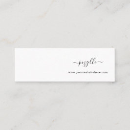 Mini Earring Display Card Visitekaartje