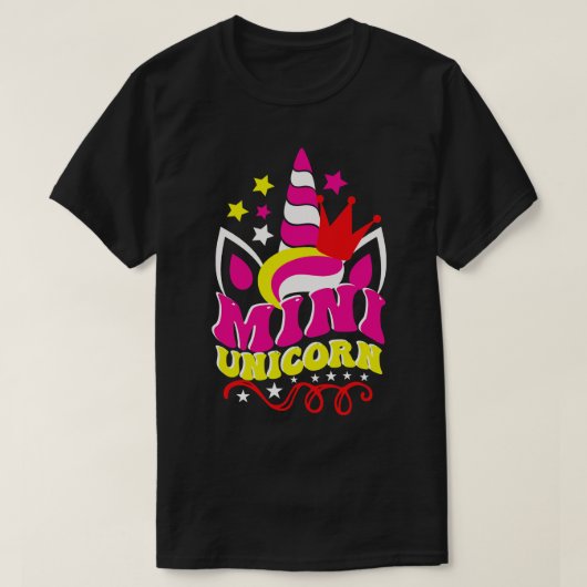 Mini Eenhoorn T-shirt (Design voorkant)