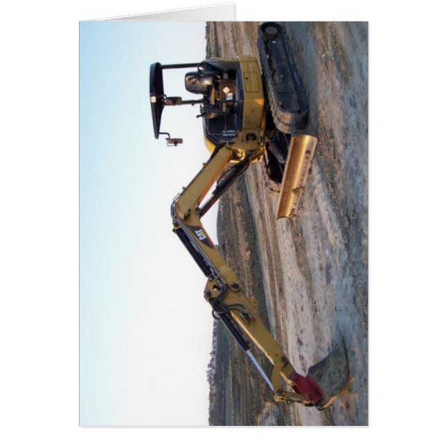 Mini Excavator (Voorkant)