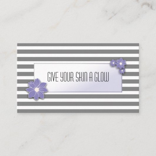 Mini-Facial-kaart Visitekaartje (Voorkant)