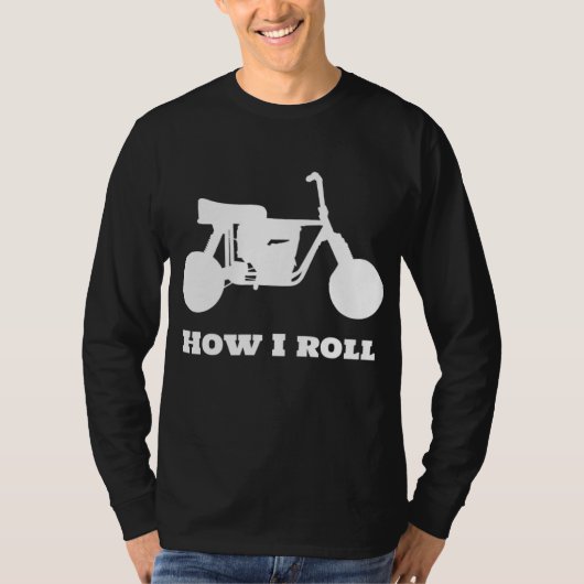 Mini fiets Mini fiets T-shirt (Voorkant)