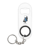 Mini Flesopener Met Sleutelhanger Flessenopener (Voorkant)