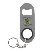 Mini flesopening met Sleutelhanger Mini Flessenopener (Voorkant)