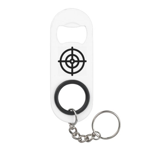 Mini flesopening met Sleutelhanger Mini Flessenopener (Achterkant)