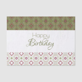 Mini Floral ontworpen Tissuepapier