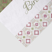 Mini Floral ontworpen Tissuepapier (Detail)