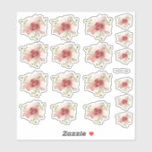 Mini Floral-stickers, stickers, ventilator Sticker (Vel)