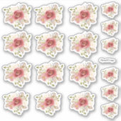 Mini Floral-stickers, stickers, ventilator Sticker (Voorkant)
