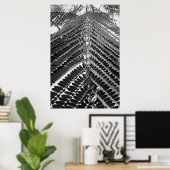 mini folhas - P&B Poster (Thuiskantoor)