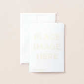 Mini-Folie (3,5-inch x5-inch) Folie Kaarten (Met envelop)