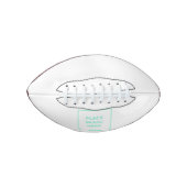 Mini-Football, 2-pannenpaneel American Football (Voorkant)