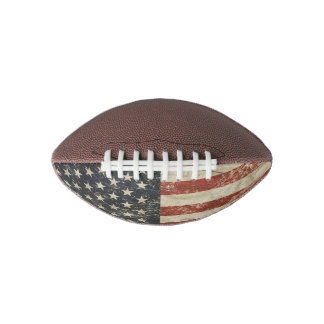 Mini-Football met Amerikaanse vlag American Football