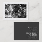 Mini Foto in de Trees Visitekaartje (Voorkant / Achterkant)