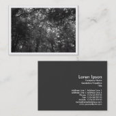 Mini Foto omhoog in de Bomen Visitekaartje (Voorkant / Achterkant)