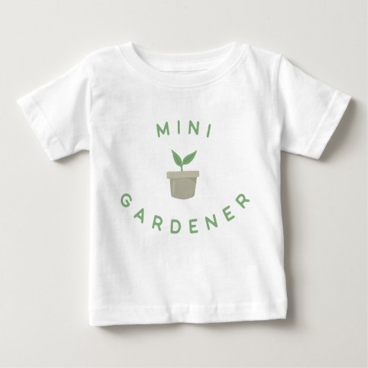 Mini Gardener Peuter Shirt (Voorkant)