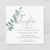 MINI | Gegevens over het ontvangen van eucalyptus  Informatiekaartje (Voorkant)