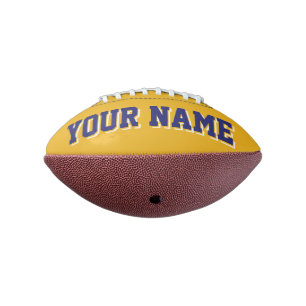 Mini GOLD EN NAVY BLUE, speciaal Football