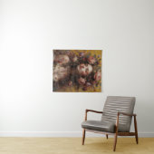 Mini Golden Bloom Tapestry – Wall Art Wandkleed (In Situ (horizontaal))